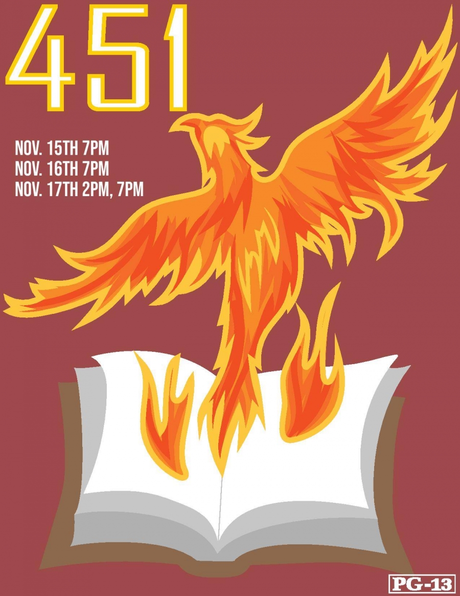 Fahrenheit 451 graphic